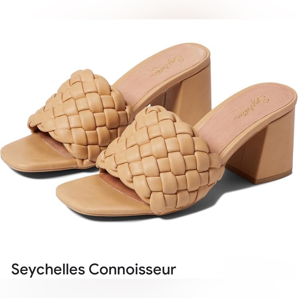 Seychelles Connoisseur Woven Slides - size 11